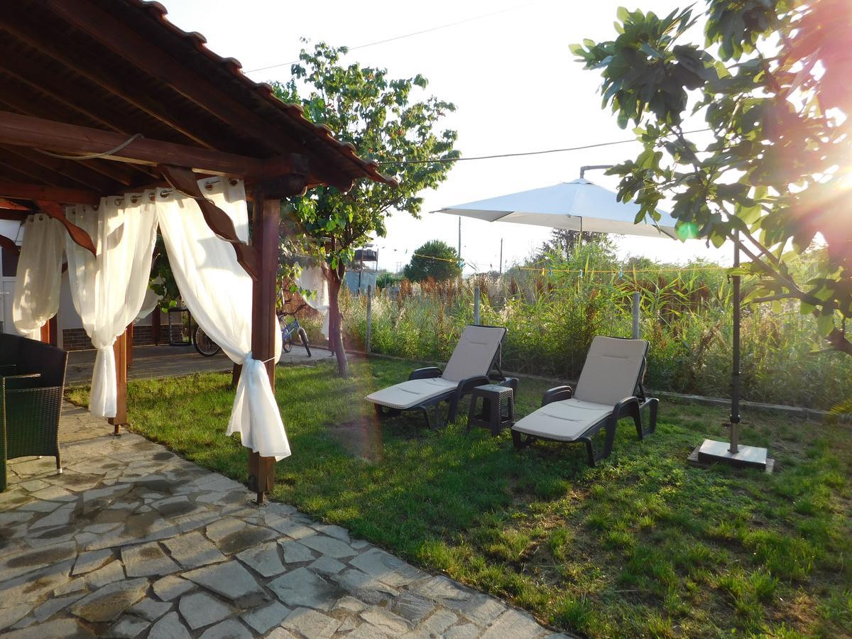 Ferienhaus KALI BEACH Chalkidiki Nea Kallikrateia Exterior foto